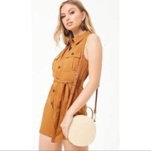 NEW Forever 21 Round Straw Bag